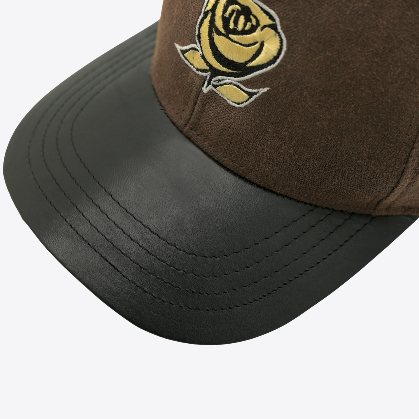 The Gilded Rose 6-Panel Cap - Brown/Black