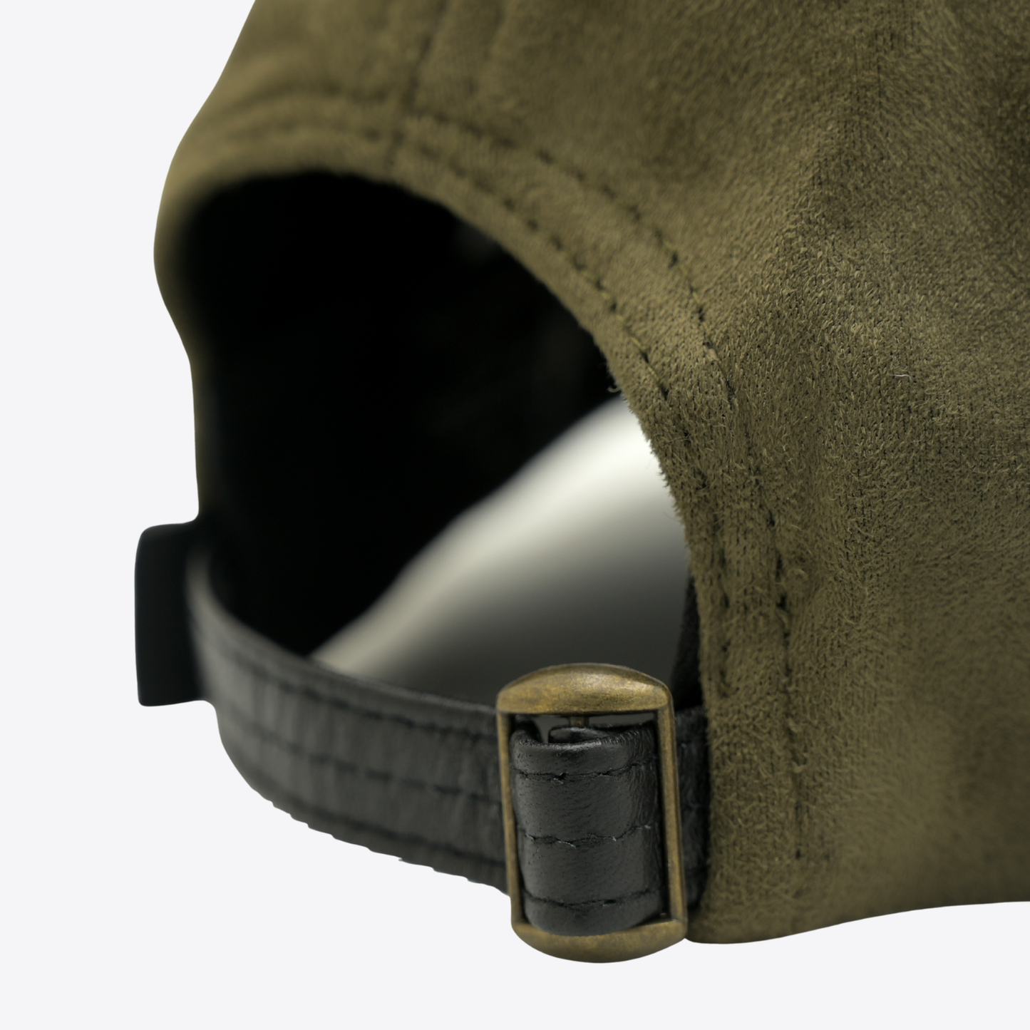 The Stallion Suede Leather Cap