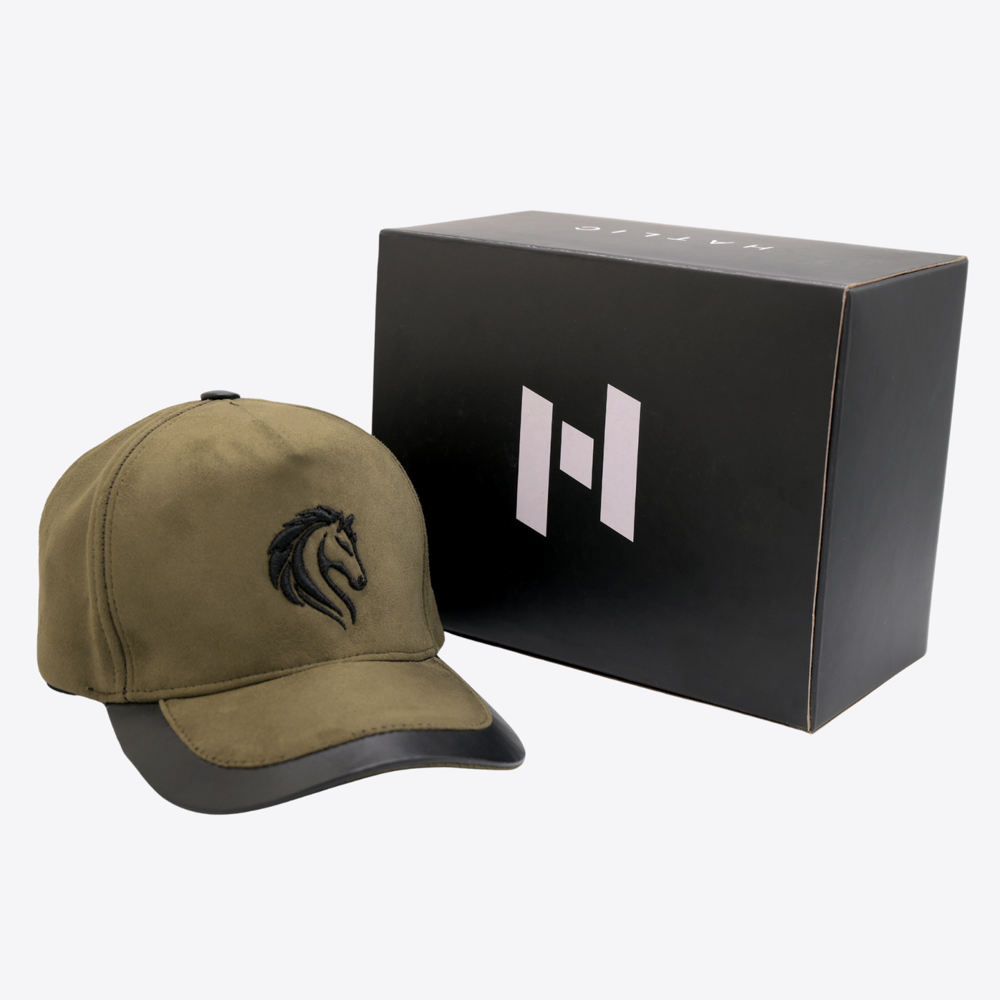 The Stallion Suede Leather Cap